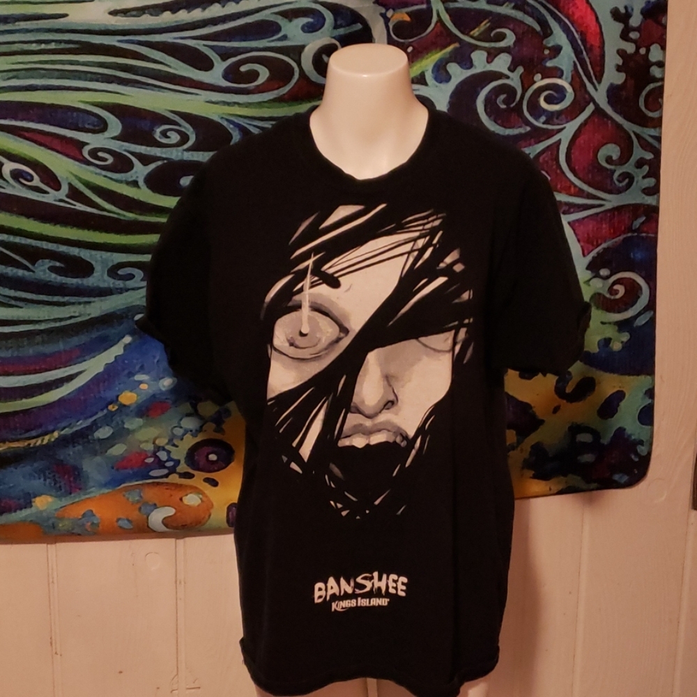 Banshee kings island tee size l